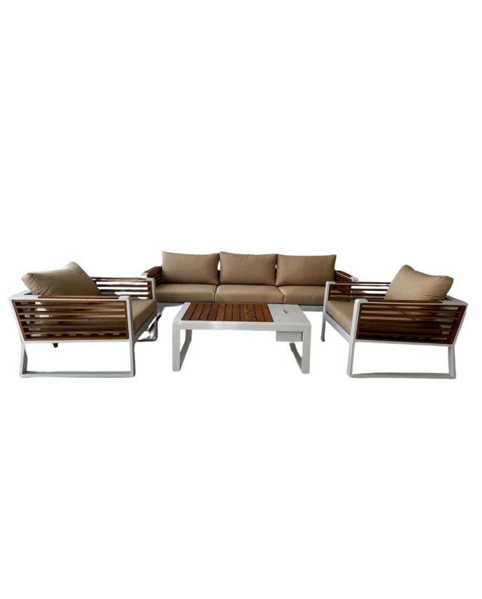 Teak Outdoor Lounge Sofa