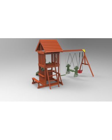 Little Koala Swing Set - Wooden Playset