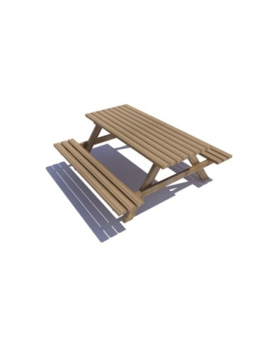 طاولة حديقة خشبية